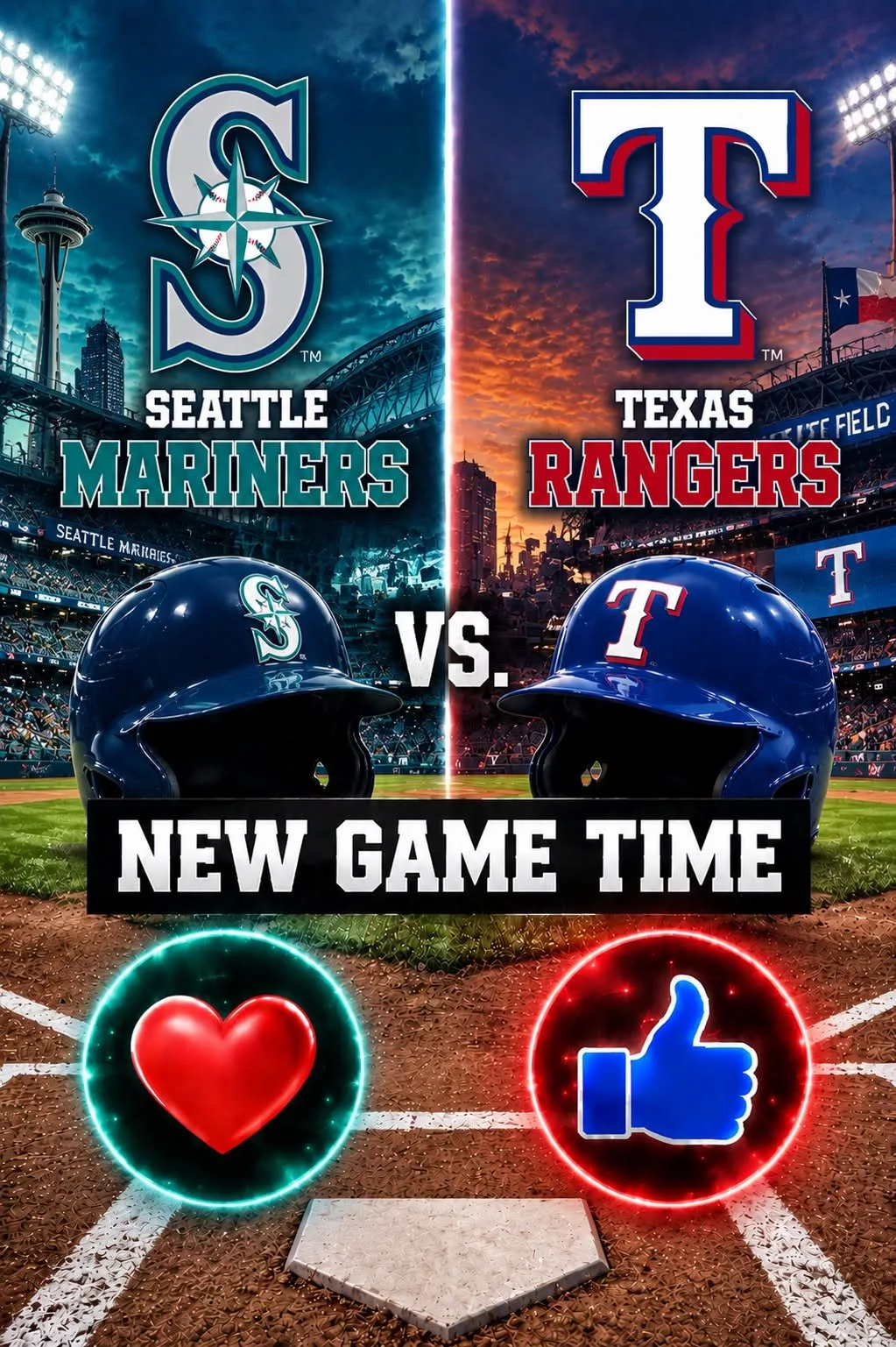 Cover Image for “CANCEL YOUR TUESDAY PLANS!” — Mariners vs. Rangers Turns Into a September AL West Pressure Cooker