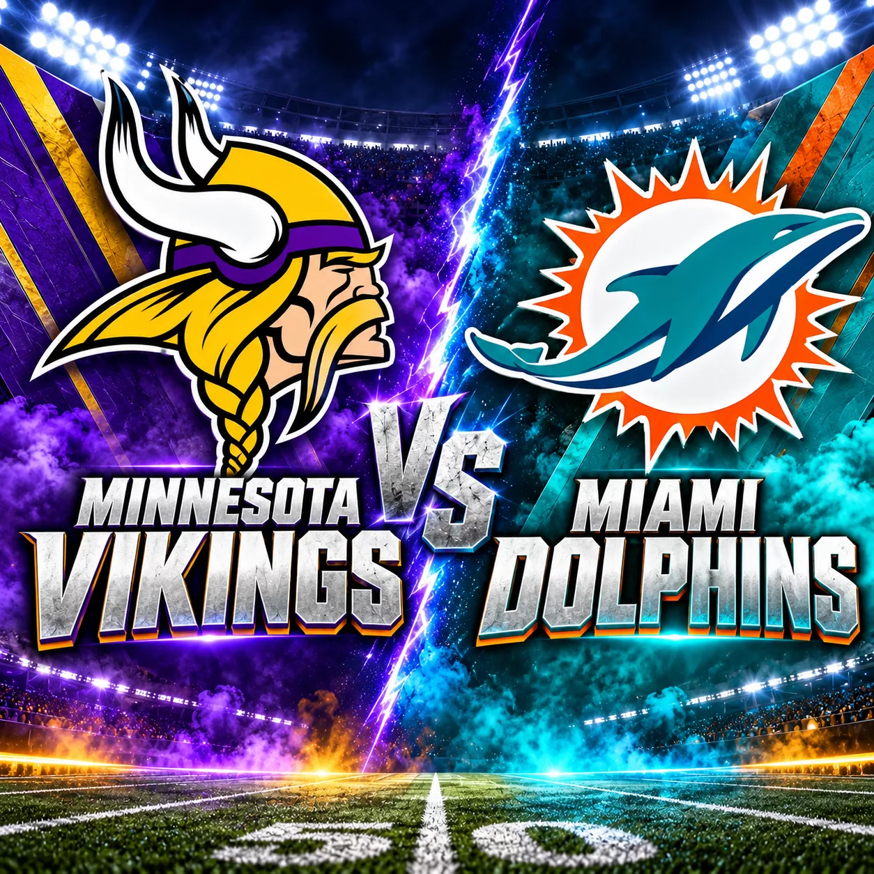 Cover Image for 🏈 WHICH CHANNELS WILL BE BROADCASTING THE MINNESOTA VIKINGS VS. MIAMI DOLPHINS GAME? FULL SCHEDULE, KICKOFF TIMES, LIVE VIEWING GUIDES, STREAMING INFORMATION, AND GAME ANALYSIS… 🏈🔥