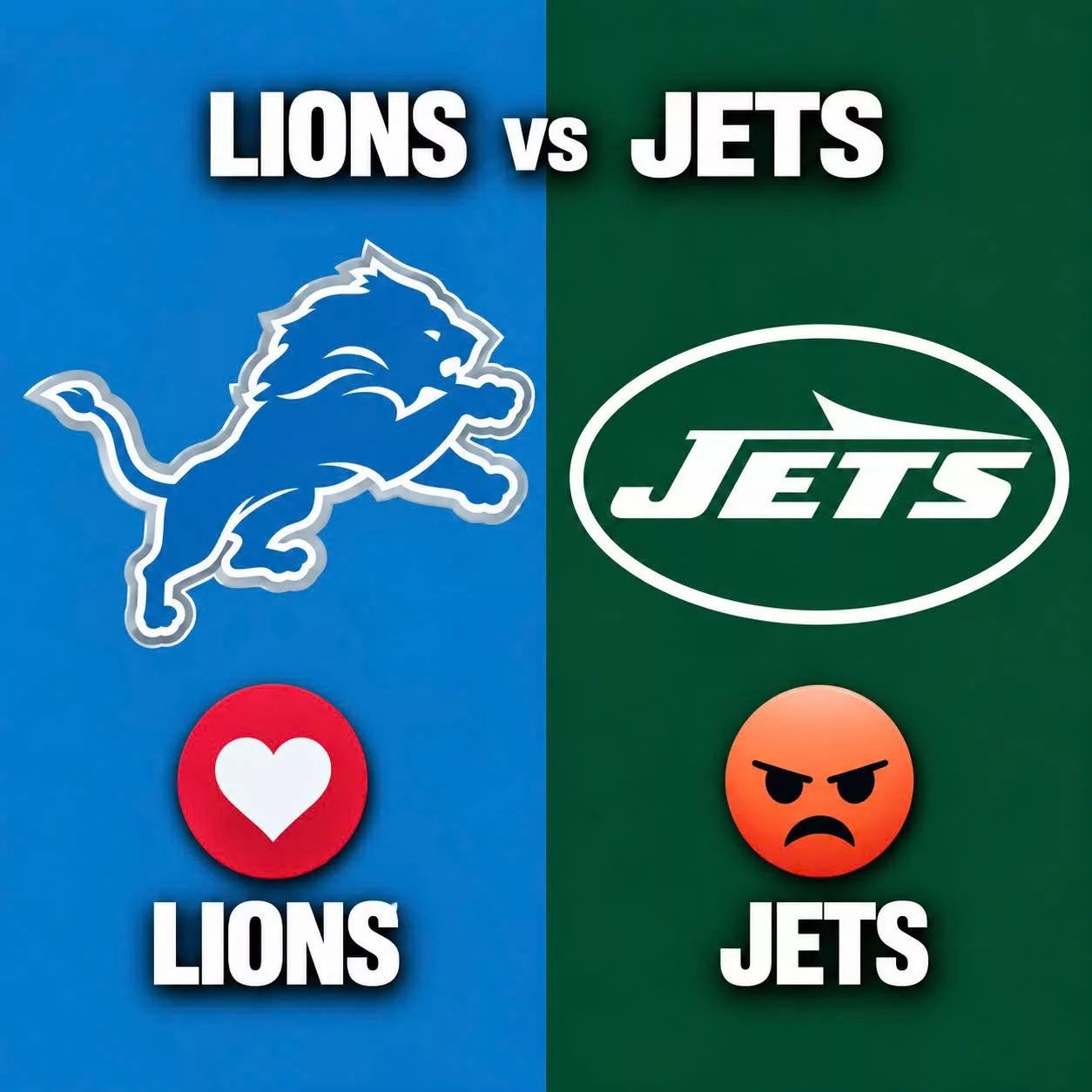 Cover Image for 🚨 GAME-DAY PRESSURE AT FORD FIELD: Jared Goff and the Lions are preparing for a massive showdown with the New York Jets, and this one carries more tension than the schedule suggests. Kickoff details, game-day weather and the live viewing information fans need are now coming into focus.