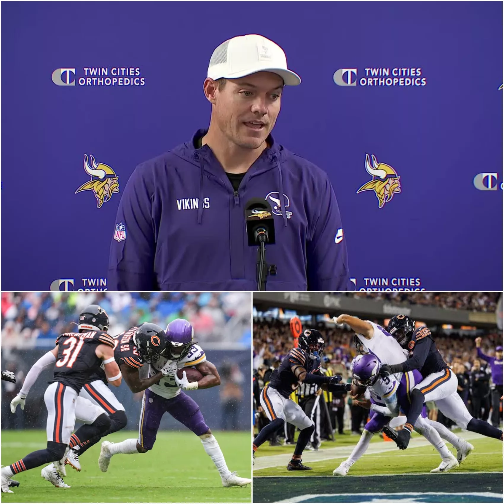 Cover Image for 🔥 “PLAYER SAFETY, FAIRNESS, AND INTEGRITY MATTER” — KEVIN O’CONNELL’S MESSAGE AFTER MINNESOTA’S 9–3 VICTORY OVER CHICAGO