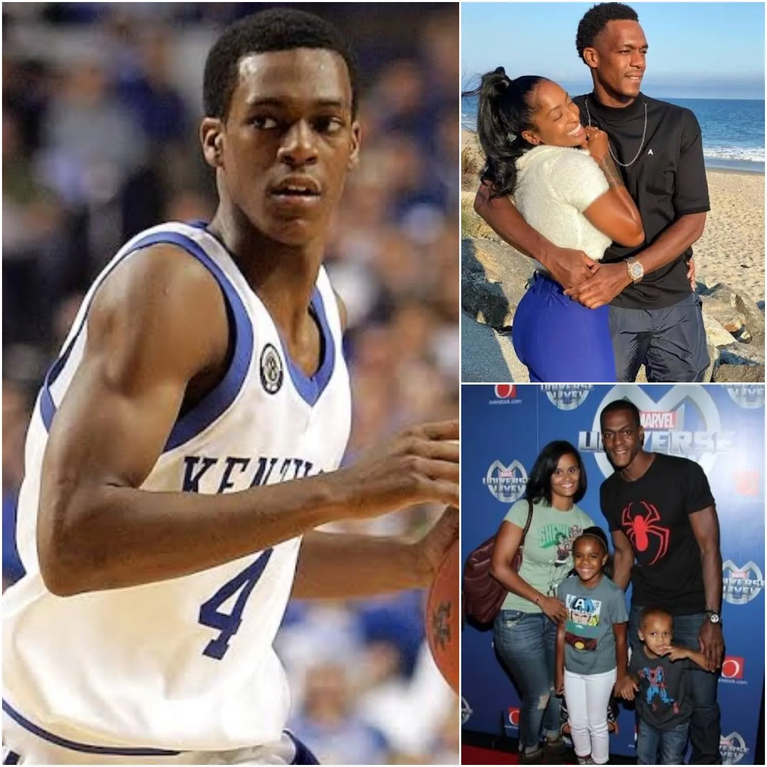 Cover Image for SAD NEWS: We extend our deepest thoughts and heartfelt condolences to Kentucky Wildcats basketball legend Rajon Rondo and his family during this incredibly difficult time. The entire Kentucky Wildcats fan community and basketball fans around the world are deeply saddened by this heartbreaking news…