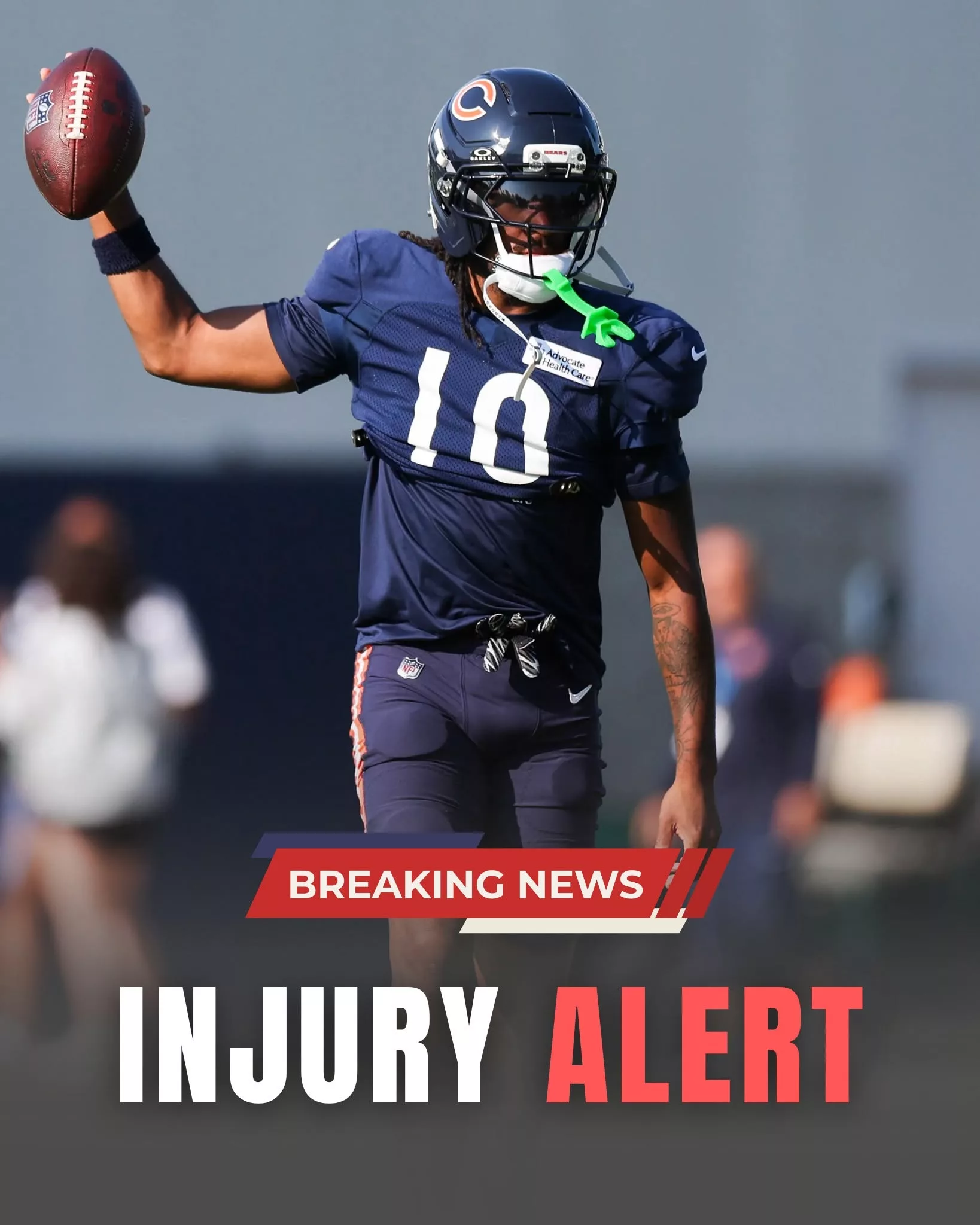 Cover Image for 🚨 HEARTBREAK IN CHICAGO: Bears Lose Luther Burden III for the Season After Devastating Injury Blow Before Panthers Showdown