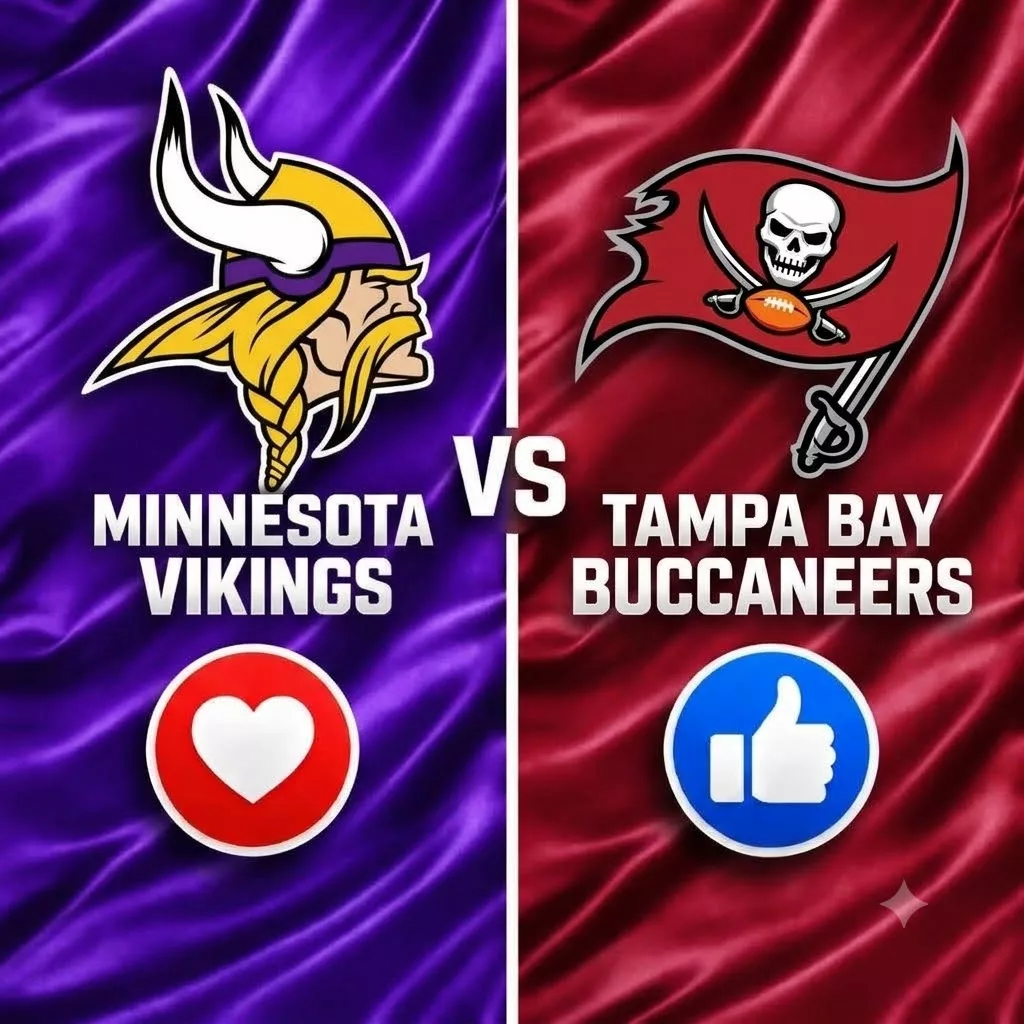 Cover Image for 🏈 MINNESOTA VIKINGS vs. TAMPA BAY BUCCANEERS: WHERE TO WATCH — GAME TIME, TV CHANNEL, AND STREAMING DETAILS