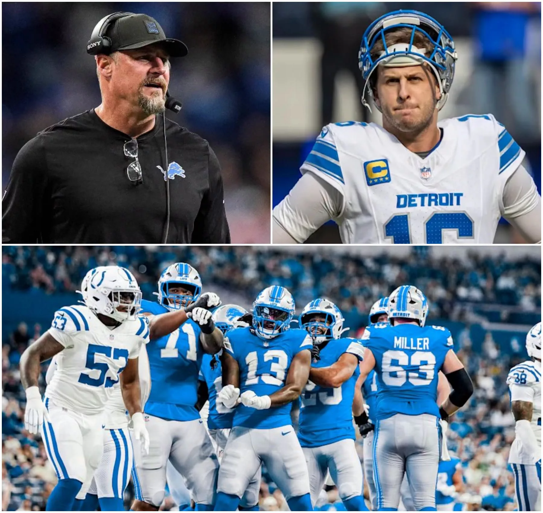 Cover Image for 🚨 ROSTER SHOCKER IN DETROIT: Lions’ Final 53-Man Roster Decisions Leave Fans Speechless — Two Young Standouts Cut After Colts Victory