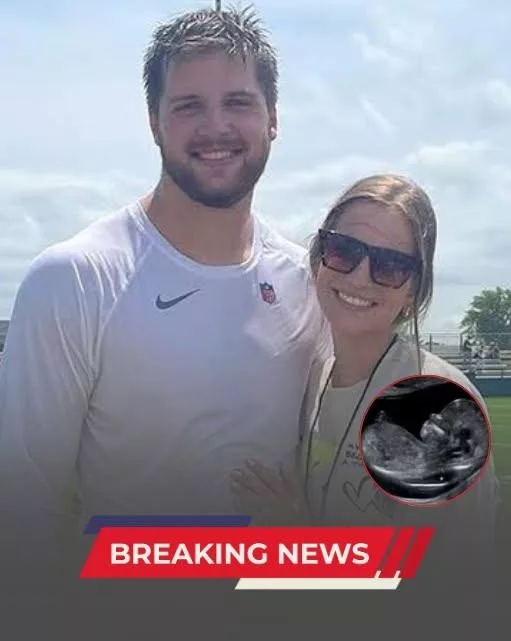 Cover Image for 3 MINS AGO: Green Bay Packers tight end star Tucker Kraft, alongside his wife,