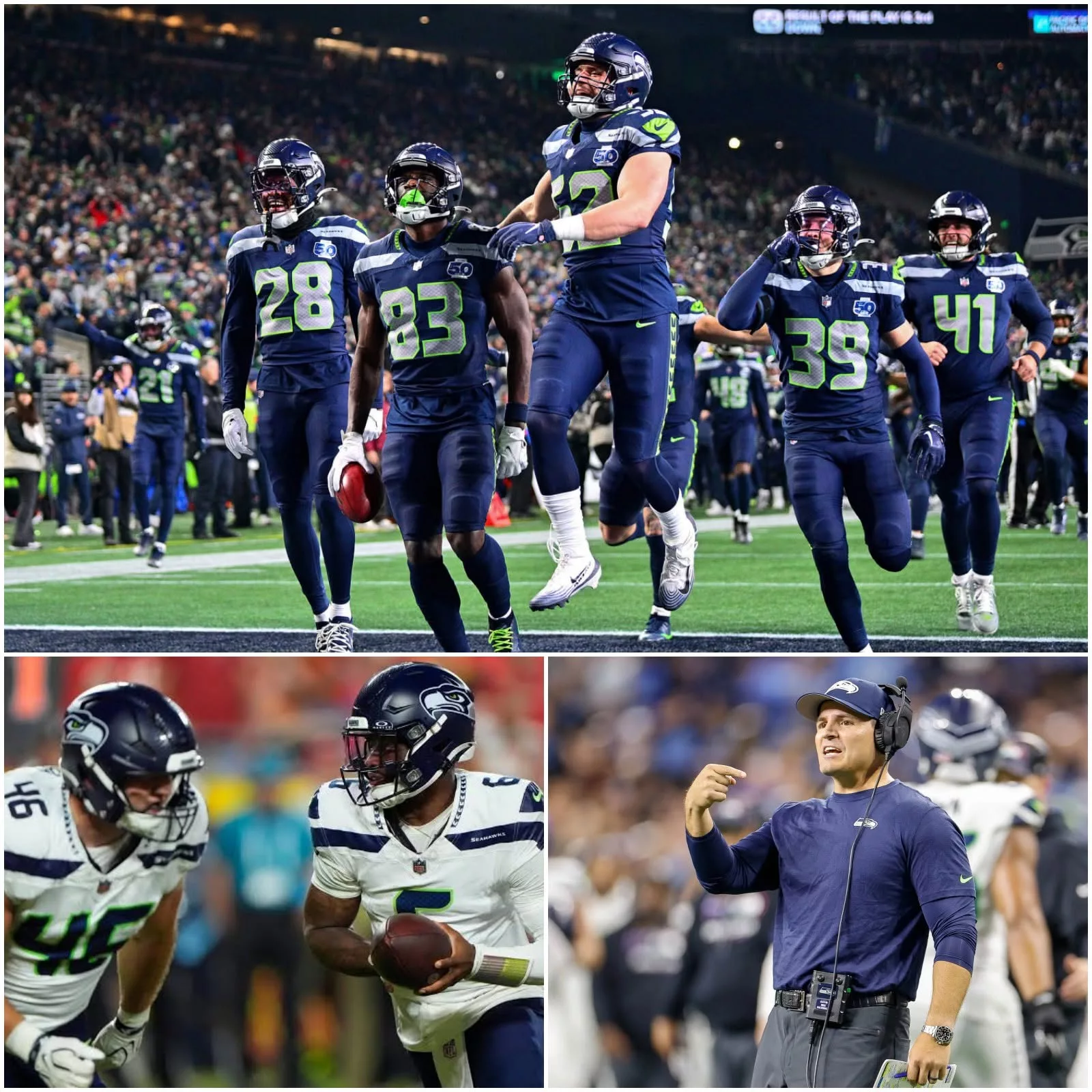 Cover Image for 🚨 ROSTER SHOCKER: Seattle Seahawks’ Final 53-Man Roster Sends Shockwaves Through Seattle — And Several Familiar Names Are Left Out!