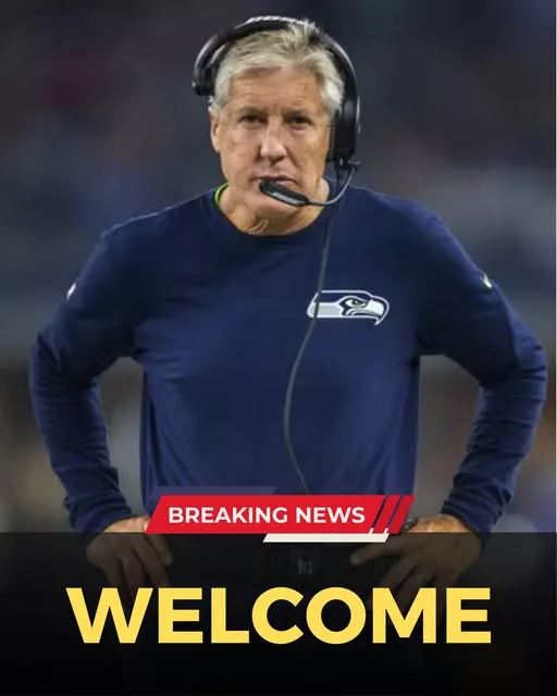 Cover Image for WELCOME BACK TO SEATTLE SEAHAWKS FOOTBALL, COACH PETE CARROLL!