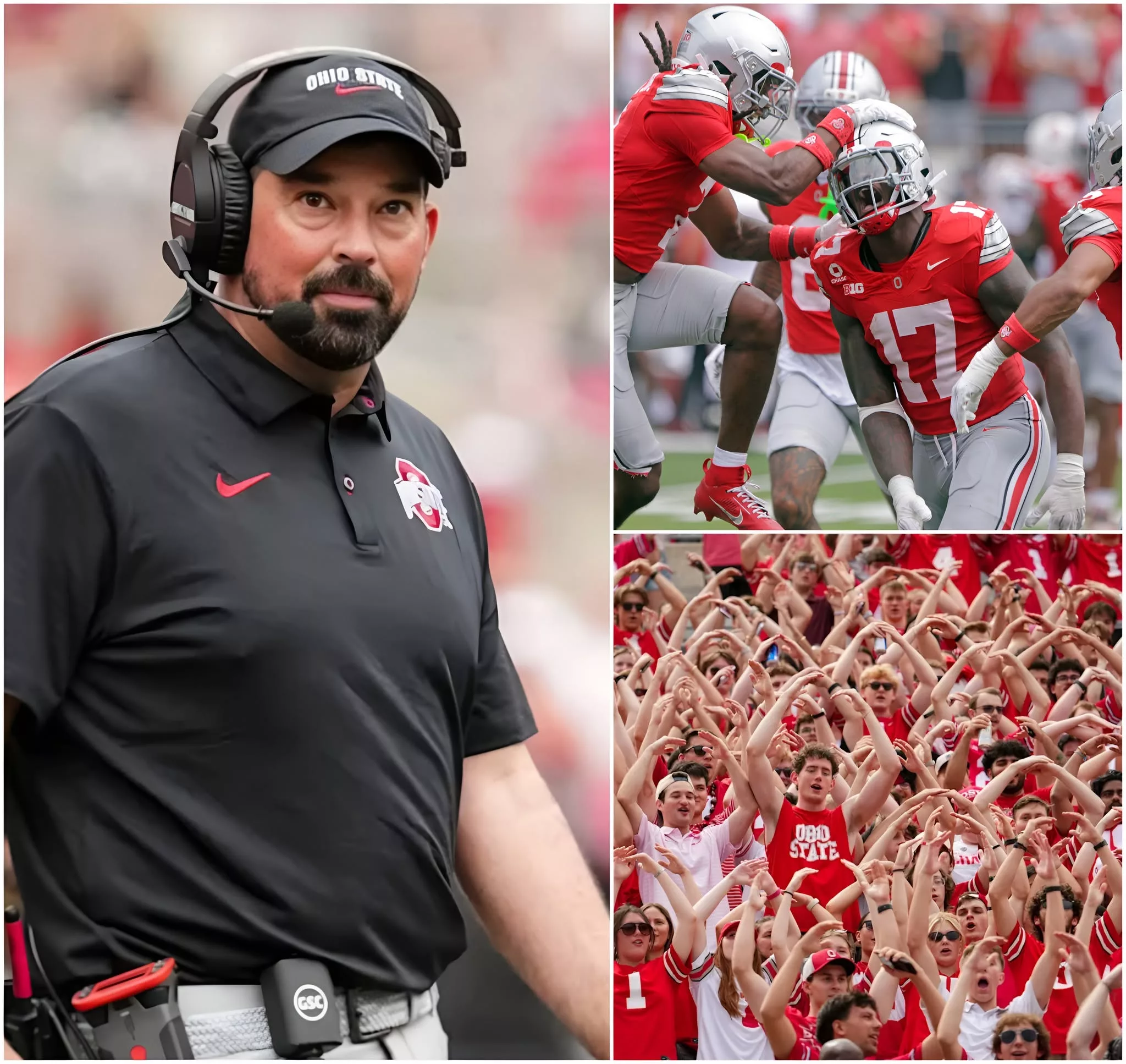 Cover Image for Ryan Day’s Powerful 15-Word Message Steals the Spotlight After Ohio State’s 56–3 Rout