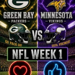 PRIME-TIME BLOCKBUSTER: Networks Shift Green Bay Packers vs. Minnesota Vikings NFC North Showdown to Elite Window