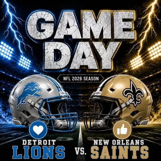 Cover Image for 🚨 NEW KICKOFF TIME: Detroit Lions vs. New Orleans Saints Schedule Update – Here’s What Fans Need to Know! 🏈🔥