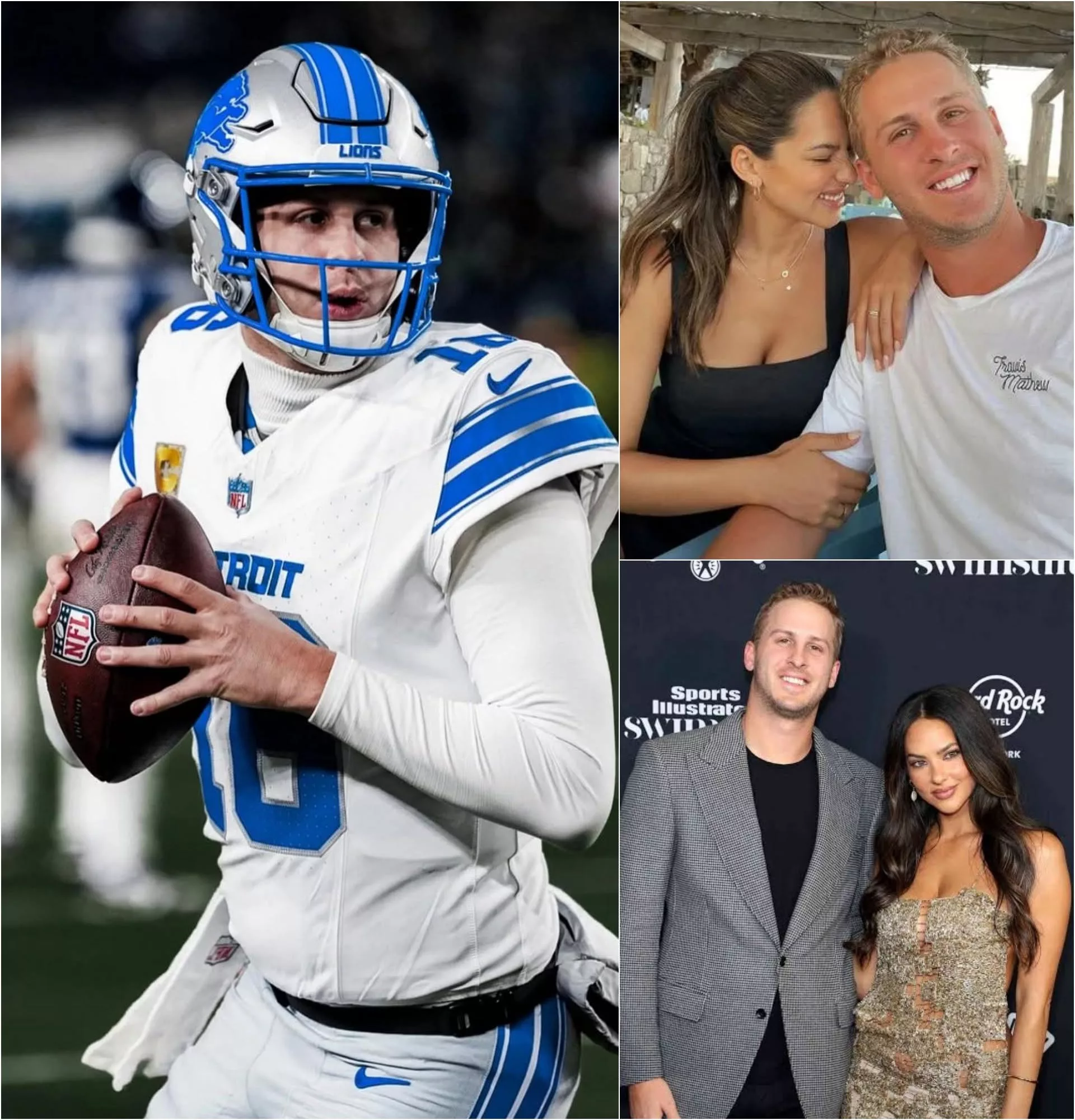 Cover Image for “OUR HEARTS ARE BROKEN!” 💔 Detroit Lions Community Rallies Around Jared Goff Following Difficult Family News