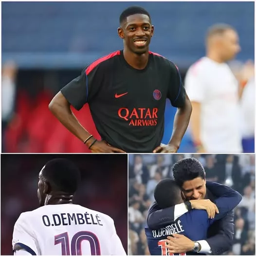 Cover Image for 🔥🚨 OUSMANE DEMBÉLÉ PRÊT À PROLONGER AU PSG JUSQU’EN 2030… MAIS LES DÉTAILS DU NOUVEAU CONTRAT FONT DÉJÀ PARLER ! 😱 Une prolongation qui pourrait bien réserver une énorme surprise aux supporters parisiens… 👀 Ousmane Dembélé serait sur le point de poursuivre son aventure avec le PSG jusqu’en 2030. Mais selon les informations qui circulent, ce ne serait pas une simple signature de plus. Le nouveau contrat pourrait inclure un salaire impressionnant, des bonus particulièrement généreux et plusieurs avantages qui témoigneraient de la confiance immense du club envers sa star française. Pourquoi le PSG serait-il prêt à faire autant pour conserver Dembélé ? Et surtout, quels chiffres se cacheraient réellement derrière cet accord ? 💰 😳 Certains détails annoncés sont tellement impressionnants qu’ils pourraient surprendre même les supporters les plus fidèles… 👉 Découvrez ce qui se préparerait en coulisses !