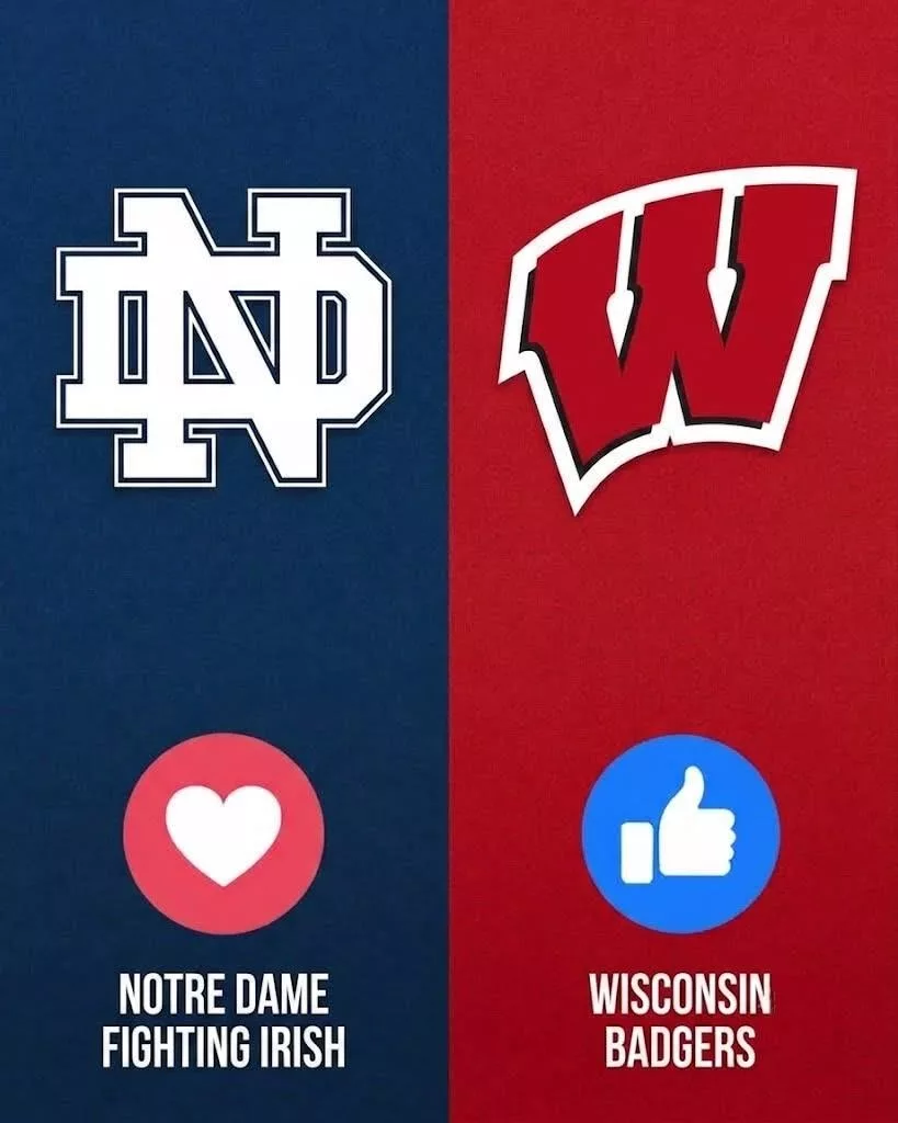Cover Image for How to Watch the Game: Notre Dame Fighting Irish vs. Wisconsin Badgers — Time, TV Channel, Streaming Info, and Everything You Need to Know