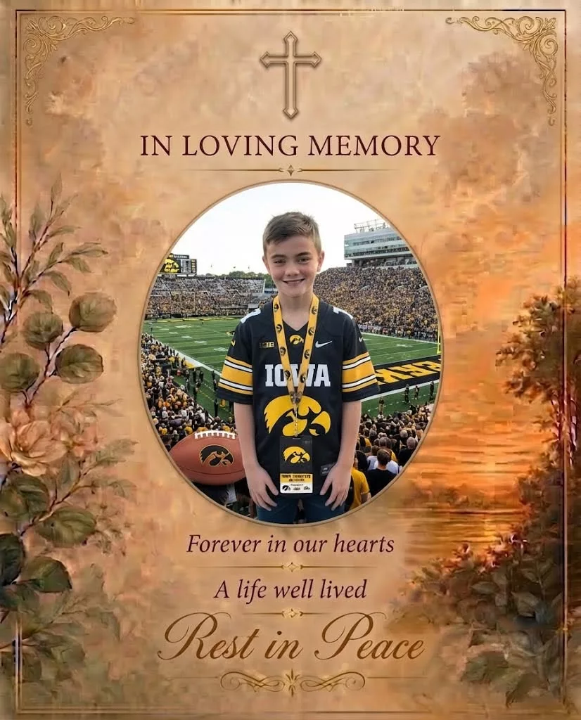 Cover Image for A Young Hawkeyes Fan’s Passion Cut Short: A Community Mourns a Life Gone Too Soon
