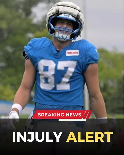 Cover Image for 🚨 SAD NEWS: Detroit Lions Star Sam LaPorta’s Season Comes to a Heartbreaking End Ahead of New Orleans Saints Matchup