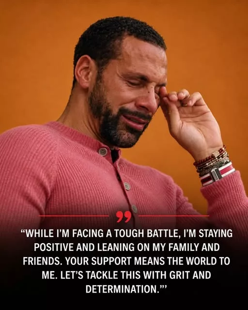 Cover Image for 🚨💔 “RIO NEEDS HIS FANS NOW…” — A DEEPLY EMOTIONAL UPDATE INVOLVING FOOTBALL LEGEND RIO FERDINAND HAS LEFT SUPPORTERS WORRIED. 😢⚽ For years, Rio Ferdinand stood strong under the brightest footballing lights, representing England and Manchester United during some of the biggest moments in the sport. But now, an emotional message has sparked concern among fans around the world. The details remain limited, yet the wording has left many supporters asking the same heartbreaking question: What is Rio Ferdinand facing behind the scenes? Those who have followed his remarkable career are now coming together with messages of support, hoping for clarity and better news. Whatever the circumstances, one thing is clear: this is a moment when a football legend’s supporters want him to know they are standing beside him. ❤️ Rio gave football fans countless unforgettable memories. Now, the football community is waiting — and hoping — to hear more.