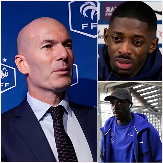 Cover Image for 🔥🇫🇷 « POUR MOI, SON AVENIR CHEZ LES BLEUS EST DÉSORMAIS TERMINÉ ! » — UNE PHRASE ATTRIBUÉE À ZIDANE QUI FAIT L’EFFET D’UNE BOMBE ! Une déclaration choc attribuée à Zinédine Zidane concernant l’avenir d’Ousmane Dembélé en équipe de France agite fortement les supporters. 😳⚽ Selon certaines informations circulant en ligne, la situation de la star du PSG avec les Bleus serait devenue particulièrement incertaine. Mais le plus surprenant ne serait pas seulement la position attribuée à Zidane… 👀 Dembélé aurait lui-même réagi à cette situation avec un message inattendu, ajoutant encore davantage de mystère autour de cette affaire. Que s’est-il réellement passé ? Pourquoi cette déclaration aurait-elle provoqué autant de réactions ? Et surtout, quel avenir attend Dembélé sous le maillot tricolore ? Pour l’instant, plusieurs détails restent à confirmer. 🔥 Une chose est certaine : les prochaines informations pourraient complètement changer la perception de cette histoire…