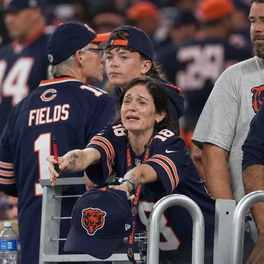 Cover Image for π¨ Female Chicago Bears Fan Taken Away in Ambulance After Suffering Brutal, Bloody Fall at Soldier Field β Now Sheβs Looking for the Man Who Saved Her