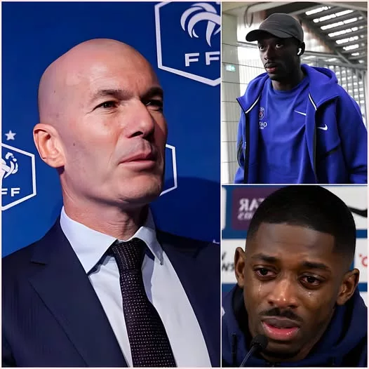 Cover Image for 🔥🚨 « JE VOUS LE JURE, IL N’AURA PLUS JAMAIS L’OCCASION DE PORTER LE MAILLOT DES BLEUS ! » Une déclaration attribuée à Zinédine Zidane vient de provoquer une véritable onde de choc autour de l’équipe de France. 😱🇫🇷 Le légendaire Français aurait tenu des propos particulièrement fermes concernant l’avenir d’Ousmane Dembélé avec les Bleus. Alors que l’attaquant du PSG reste au centre de toutes les attentions, cette sortie aurait relancé les interrogations sur sa place en sélection. Pourquoi Zidane serait-il aussi catégorique ? Que s’est-il réellement passé ? Le plus surprenant est que Dembélé aurait lui-même réagi à cette situation avec un message inattendu… 👀 Une réponse qui pourrait bien changer la perception de toute cette affaire. Mais qu’a exactement déclaré Zidane, et pourquoi Dembélé aurait-il décidé de prendre la parole ? La suite risque de surprendre les supporters français… 🔥🇫🇷