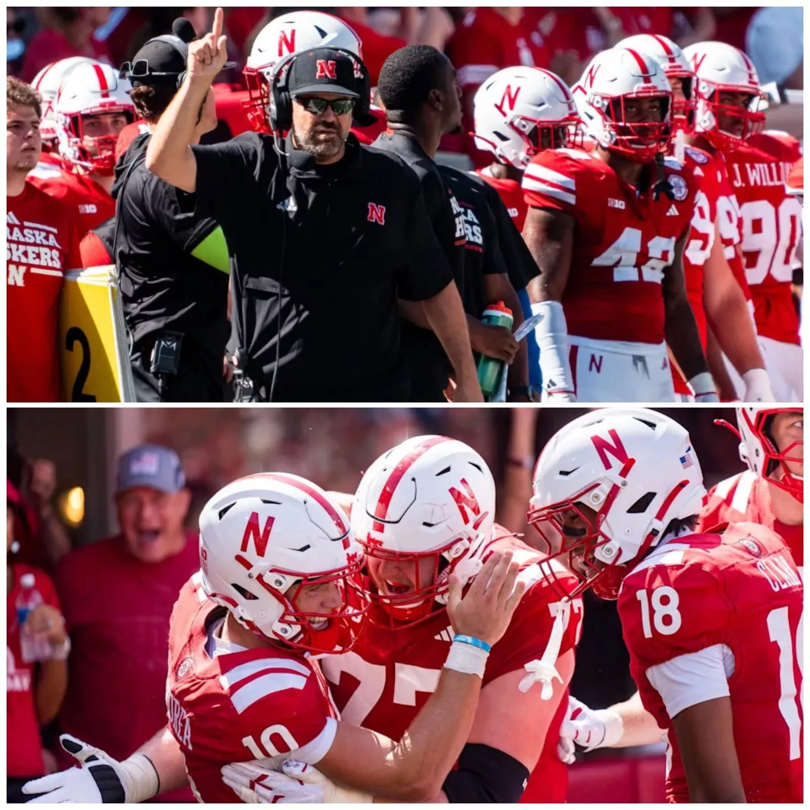 Cover Image for Nebraska Cornhuskers Make a Statement in Season Opener With Dominant 49–21 Victory Over Ohio Bobcats