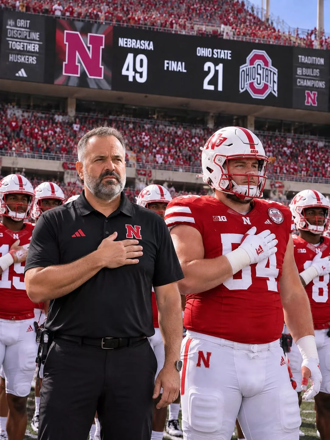 Cover Image for 🚨 THE MOMENT THAT CHANGED EVERYTHING — Nebraska Cornhuskers Sent A Powerful Message After Destroying Ohio State