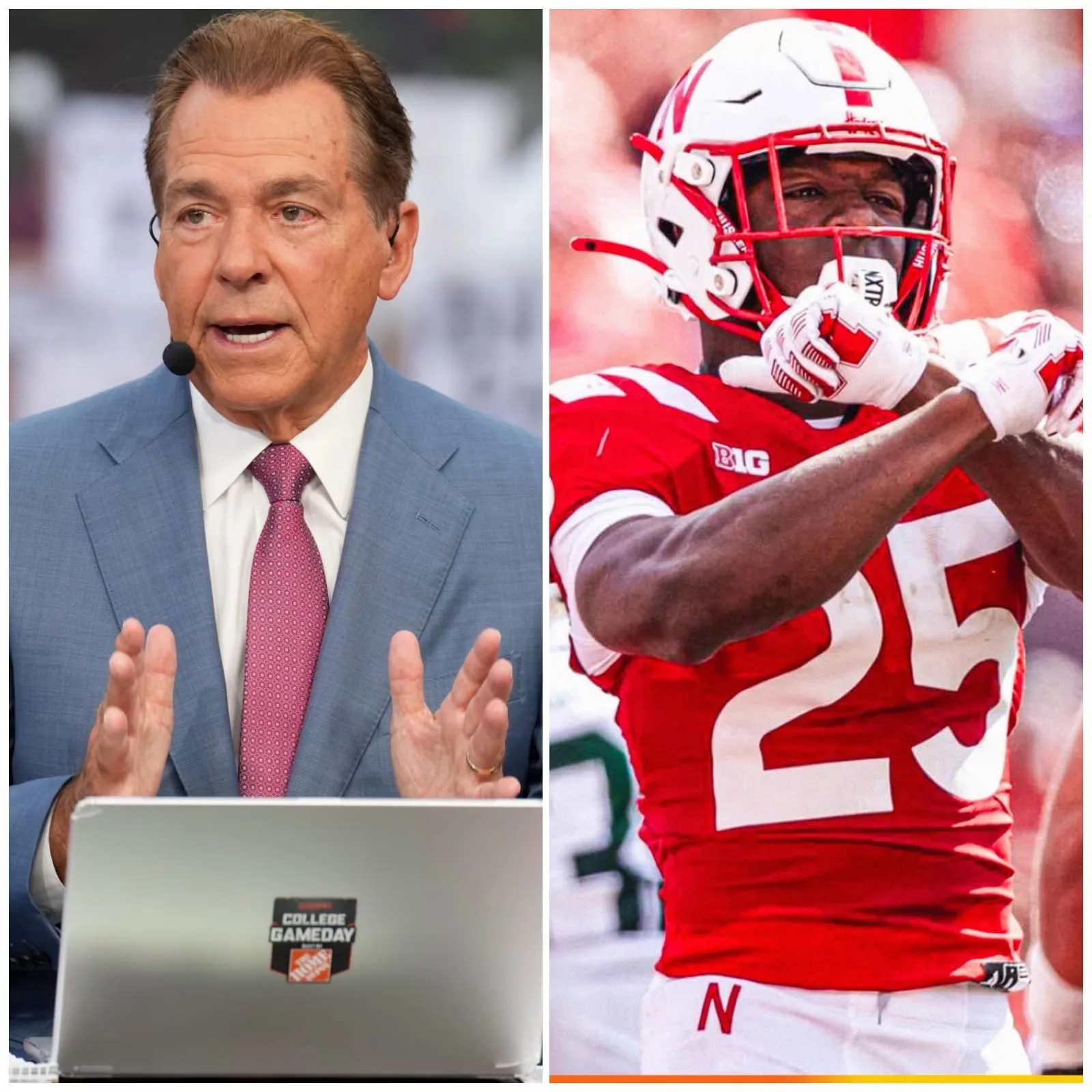 Cover Image for Nick Saban’s Bold Jamal Rule Prediction Has Husker Nation Buzzing After Nebraska’s 49–21 Win