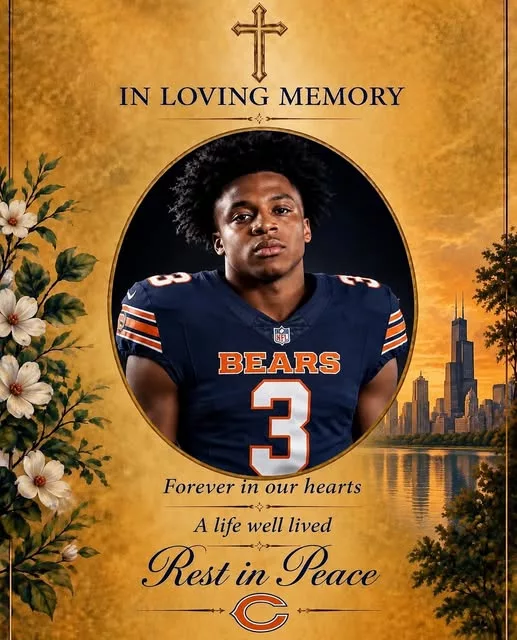 Cover Image for 🚨 BREAKING: Chicago Bears Stand Behind Young Player and Family During Incredibly Difficult Time Following Tragic Incident 💔🏈