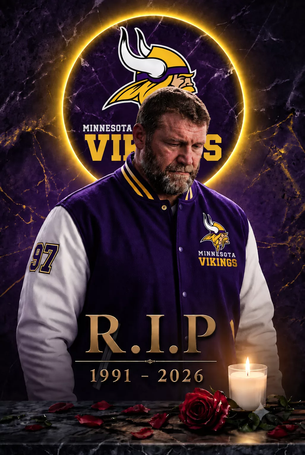 Cover Image for 💔 SAD NEWS: Minnesota Vikings Community Mourns a Heartbreaking Loss