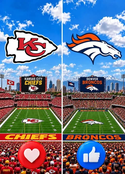 Cover Image for 🗓️ CONFIRMED: The Kansas City Chiefs vs. Denver Broncos game has been scheduled. 🔥