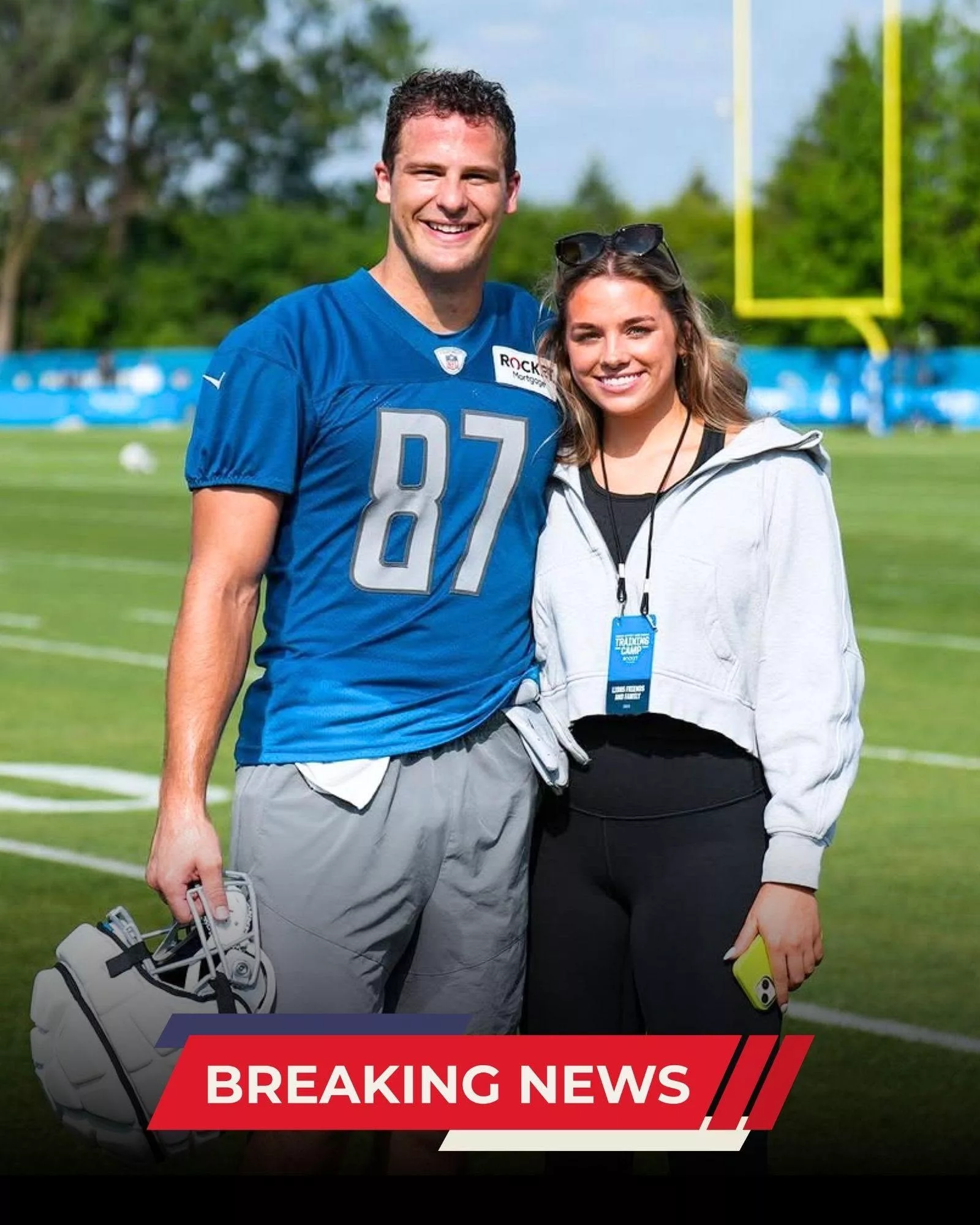 Cover Image for 🚨 THE DETROIT LIONS WORLD IS IN SHOCK: SAM LAPORTA’S EMOTIONAL UPDATE ABOUT HIS WIFE HAS LIONS NATION STANDING TOGETHER 💙🦁