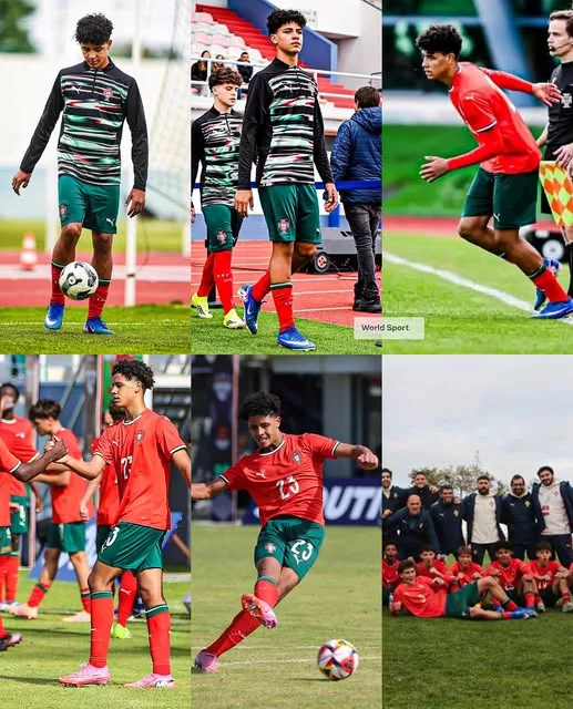 Cover Image for 🇵🇹🔥 CRISTIANINHO VOLTA A BRILHAR POR PORTUGAL… E HÁ UM DETALHE QUE ESTÁ A SURPREENDER OS ADEPTOS! 👀⚽ Cristiano Ronaldo Jr., conhecido por muitos como “Cristianinho”, voltou a deixar a sua marca ao serviço das seleções jovens de Portugal — e desta vez ajudou a equipa Sub-16 a conquistar o Torneio Internacional do Algarve 2026. 🏆🇵🇹 Mas o mais impressionante pode estar na consistência do jovem avançado. 😳 Depois de dois golos na final do Torneio Vlatko Marković Sub-15 e de marcar frente ao País de Gales, Cristianinho voltou a contribuir decisivamente, desta vez com uma assistência importante. Atuando pelo lado esquerdo, tem recebido elogios pela inteligência, tranquilidade e capacidade de jogar para a equipa. 🔥 Será este apenas o começo de algo muito maior? 👀
