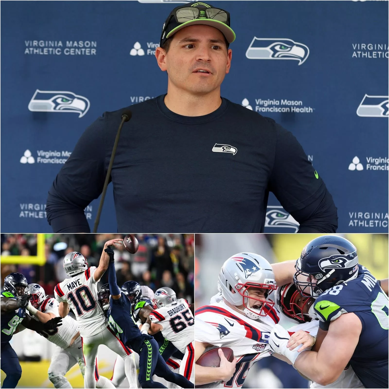 Cover Image for “Children in Shoulder Pads”: Macdonald Torches NFL Officiating, Patriots’ Conduct Following Gritty 13–10 Win