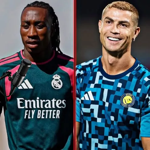 Cover Image for 🚨🗣️ DIOMANDE REVELA UMA HISTÓRIA SURPREENDENTE SOBRE CRISTIANO RONALDO! 🇵🇹🔥  Ousmane Diomande fez uma revelação que está a conquistar a atenção dos fãs de futebol. 👀 O defesa não esconde que Cristiano Ronaldo foi uma das suas grandes inspirações, mas a forma como começou a admirar CR7 é ainda mais curiosa…  Segundo Diomande, a mentalidade vencedora de Ronaldo teve um impacto enorme na sua infância. Ele odiava perder e chegou mesmo a chorar depois de algumas derrotas. 😳  Mas há um detalhe que está a surpreender todos: Diomande comprava camisolas e escrevia nelas o nome de Cristiano Ronaldo com tinta! 🔥  Hoje, aquele jovem fã tornou-se jogador profissional.  🐐 De admirar Ronaldo a seguir os seus próprios passos… até onde poderá chegar Diomande?  👇 A história completa é simplesmente incrível!