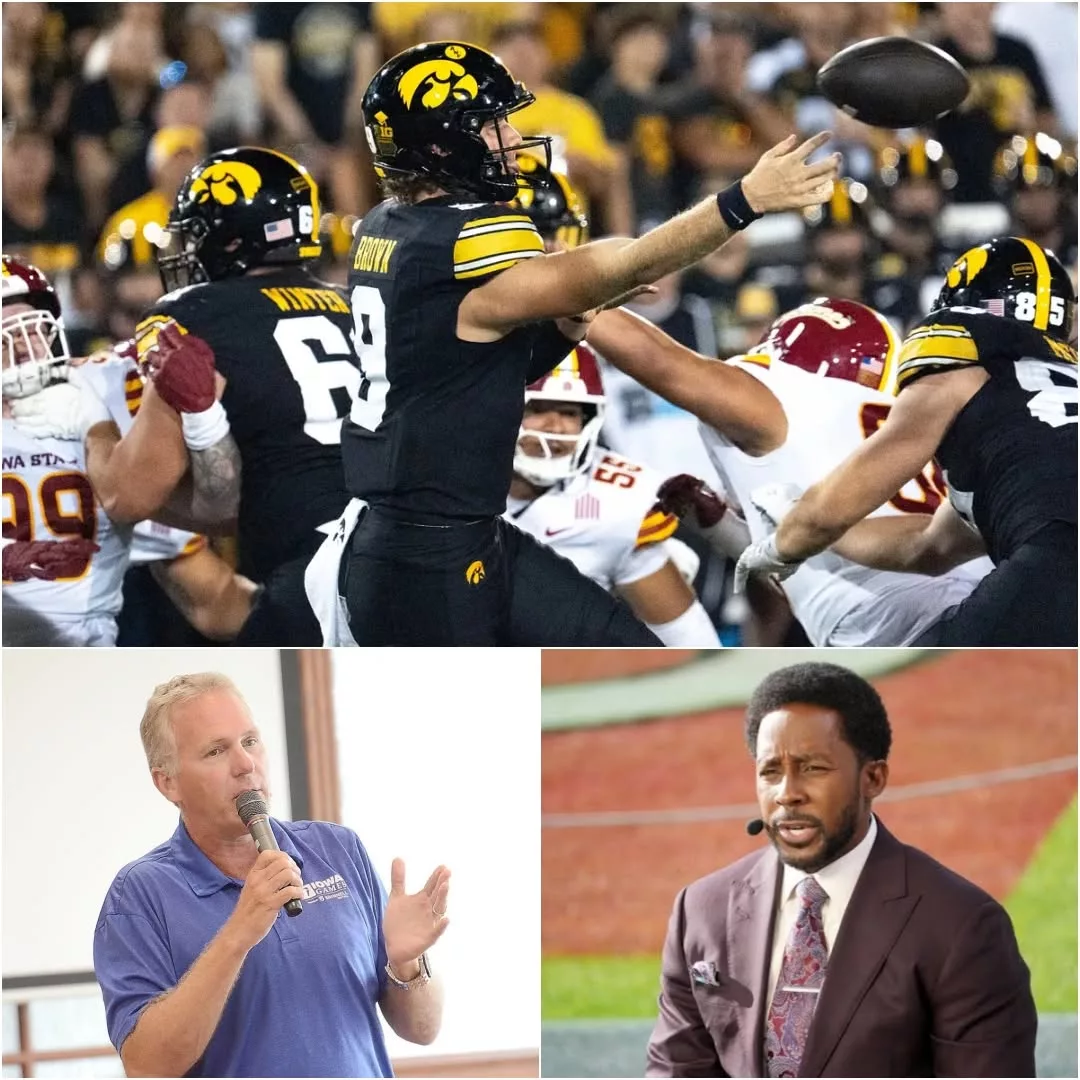 Cover Image for 🚨 “SIT DOWN. AND BE QUIET, DESMOND.” — Chuck Long SHUTS DOWN Desmond Howard LIVE ON AIR After Criticism Of Iowa Hawkeyes’ 16–13 Cy-Hawk Trophy Win