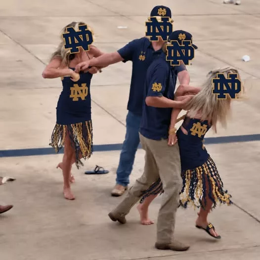 Cover Image for 🚨 Female Notre Dame Fighting Irish Fans Were Caught Throwing Down During Wild College Football Tailgate Brawl [VIDEO]