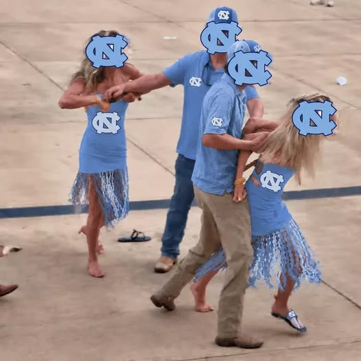 Cover Image for 🚨 Female North Carolina Tar Heels Fans Were Caught Throwing Down During Wild College Football Tailgate Brawl [VIDEO]