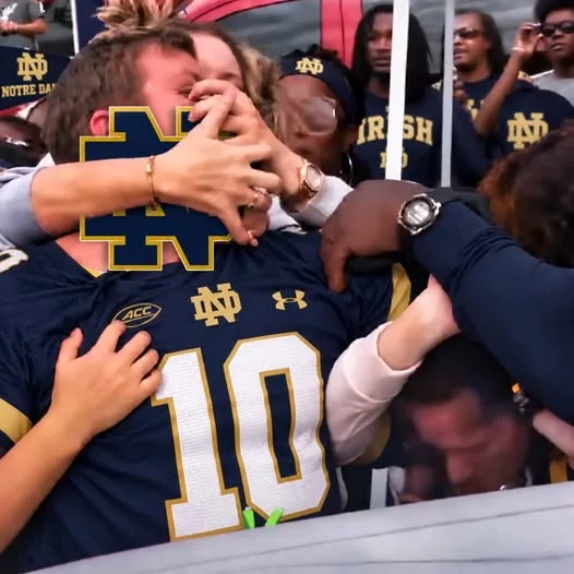 Cover Image for 🚨 Aggressive Male Notre Dame Fighting Irish Fan Allegedly Slams Female’s Head On Car During Violent Parking Lot Brawl [VIDEO]