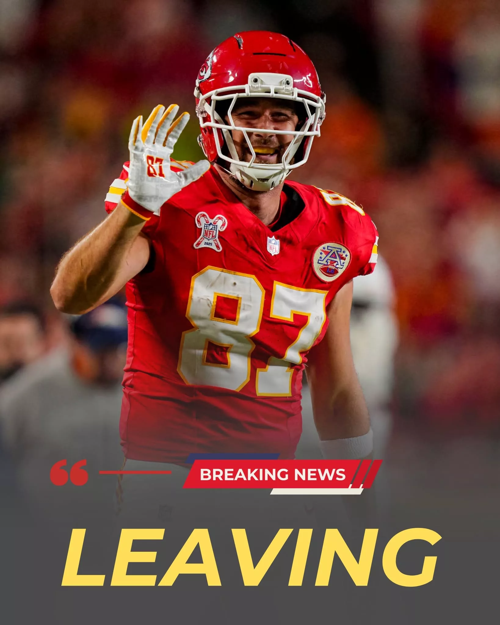 Cover Image for 🚨 BREAKING: “No, I’m Leaving” — Kansas City Football Star Travis Kelce Stuns the NFL World by Signing a $6M Long-Term Extension with…