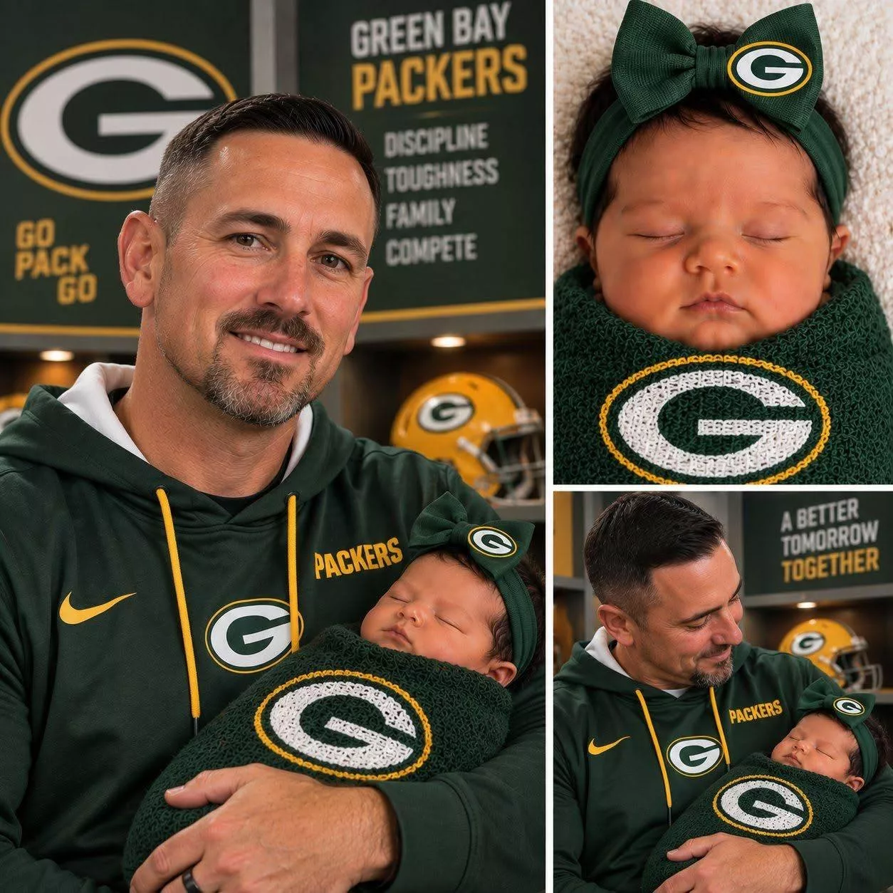 Cover Image for 🚨 MATT LAFLEUR IS A FATHER — AND HIS FAMILY STORY IS MELTING HEARTS ACROSS PACKERS NATION! 💚💛🏈