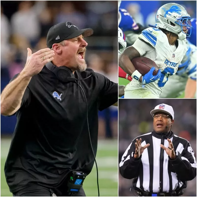 Cover Image for đš âSAME RULEBOOK, SAME STANDARDâ: Detroit Lionsâ Frustration Boils Over After Controversial Calls in 41â31 Loss to Buffalo Bills