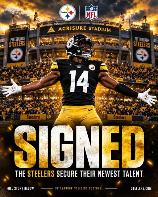 Cover Image for 🚨 WELCOME BACK TO PITTSBURGH: THE STEELERS REINFORCE THEIR ROSTER — AND THE REST OF THE NFL IS WATCHING CLOSELY! 🖤💛🏈🔥