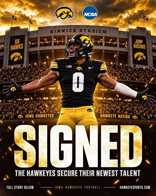 Cover Image for WELCOME BACK: A FIVE-STAR STAR RETURNS TO THE IOWA HAWKEYES — AND COLLEGE FOOTBALL IS WATCHING