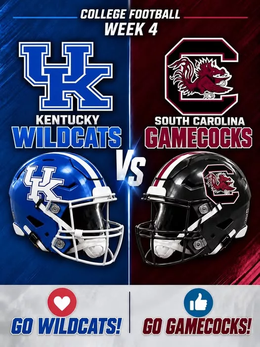 Cover Image for 🚨🏈 “CANCEL YOUR SATURDAY PLANS!” — SEC SCHEDULE BOMBSHELL: No. 24 Kentucky Wildcats vs. South Carolina Gamecocks Set to Shake the Season