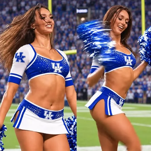 Cover Image for Famous “Masters Girl” Is Going Viral With Her Seductive Cheeks-Out Performance On The Sideline As a Kentucky Wildcats Cheerleader [VIDEO]