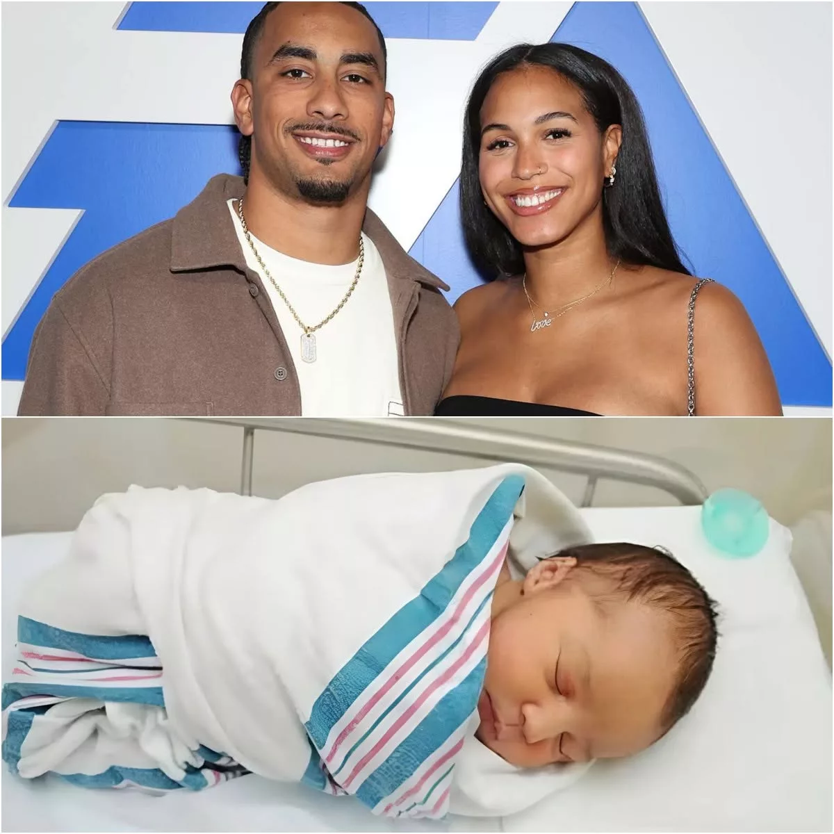 Cover Image for Jordan Love and Fiancee Send Football World into a Frenzy with Heartwarming Family Announcement