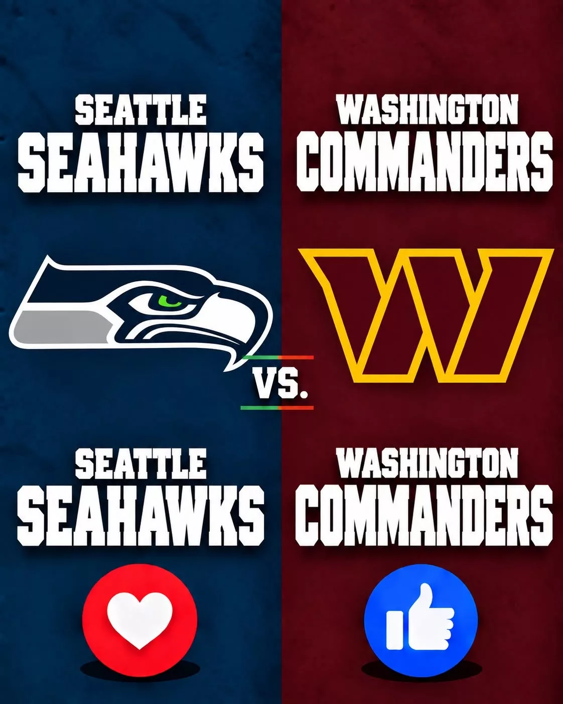 Cover Image for 🚨 GAME TIME MOVED: Seattle Seahawks vs. Washington Commanders Rescheduled — Important Info Below