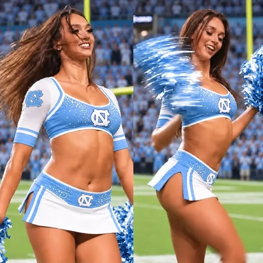 Cover Image for Famous “Masters Girl” Is Going Viral With Her Seductive Cheeks-Out Performance On The Sideline As a North Carolina Tar Heels Cheerleader [VIDEO]