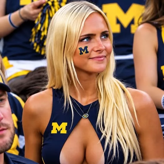 Cover Image for 🚨 ABC Cameraman Accused Of “Gooning” After Zooming In On Stunning Michigan Wolverines Fan’s Cleavage [VIDEO]