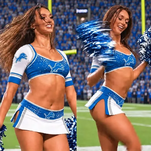 Cover Image for Famous “Masters Girl” Is Going Viral With Her Seductive Cheeks-Out Performance On The Sideline As a Detroit Lions Cheerleader [VIDEO]