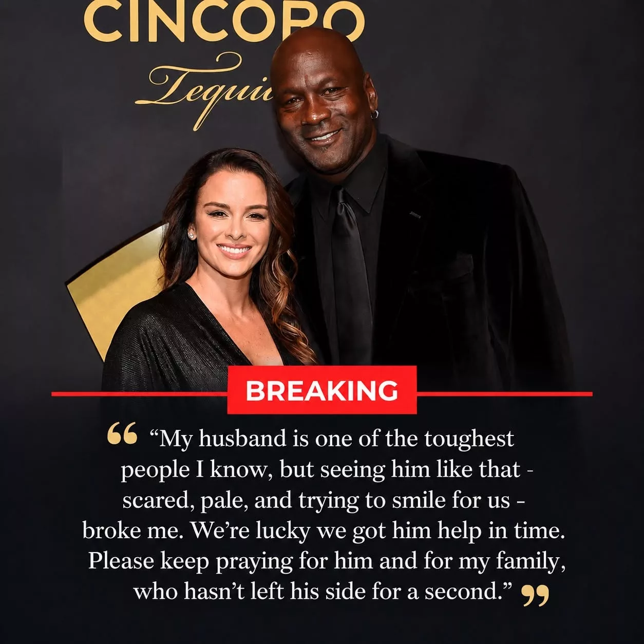 Cover Image for 🚨 EMOTIONAL: North Carolina Tar Heels Legend Michael Jordan’s Wife, Yvette Prieto, at the Center of an Emotional Moment as Tar Heel Nation Rallies Around Their Family Amid Concern Over His Health